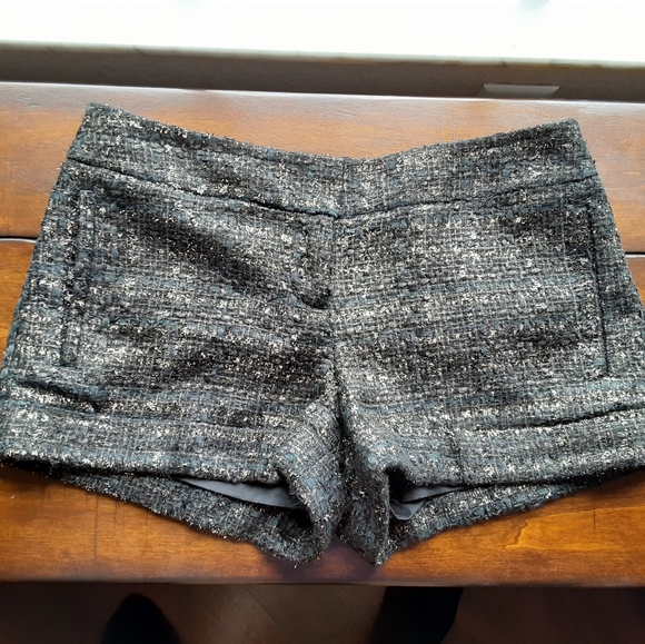 Sold!!!Express Metallic Tweed Shorts - Picture 2 of 8